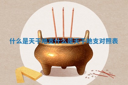 什么是天干地支_什么 🚌 是天干地支对照 🥄 表 什么是天干地支_什么 🚌 是天干地支对照 🥄 表