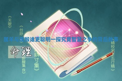 属羊与属猴谁更聪明一探究竟智 🅱 慧之争的背后故事 🌵